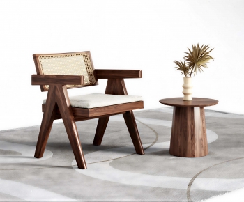 Wabi-sabi Style Lounge Chair-ID:433929089