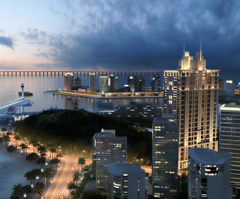 Modern Architectural Bird's-eye View Planning-ID:919630055