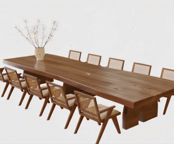 Modern Dining Table And Chairs-ID:316617015
