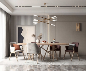 Modern Dining Room-ID:906599043