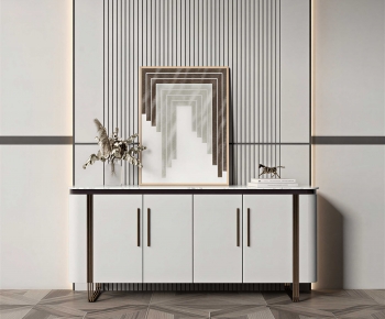 Modern Entrance Cabinet-ID:732533932