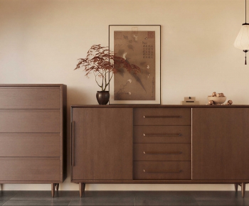 New Chinese Style Side Cabinet-ID:780101064