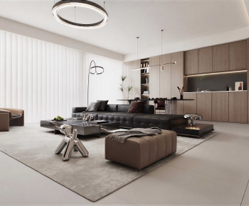 Modern A Living Room-ID:881334078
