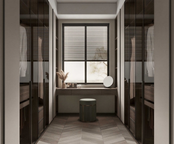 Modern Clothes Storage Area-ID:317600016