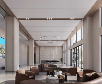 Modern Office Reception Desk-ID:550575971