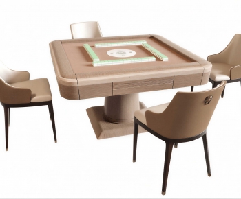 Modern Mahjong Tables And Chairs-ID:946203954