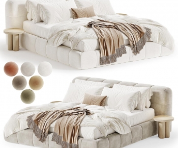 Modern Double Bed-ID:926269052