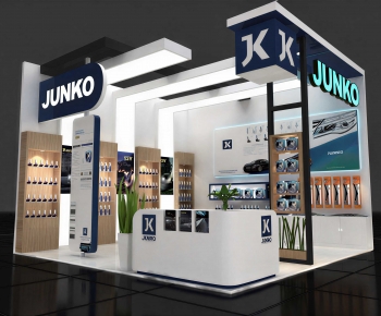 Modern Exhibition Hall-ID:391886955