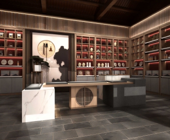 New Chinese Style Tea Shop-ID:826318034