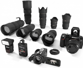 Modern Digital Camera-ID:195847033