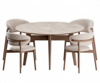 Modern Dining Table And Chairs-ID:569514045