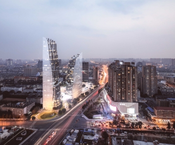 Modern Architectural Bird's-eye View Planning-ID:150216108