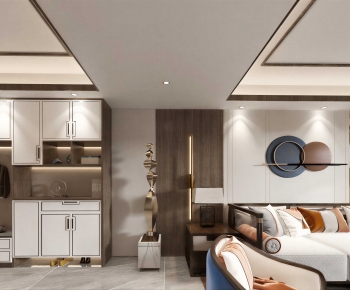 Modern A Living Room-ID:490856893