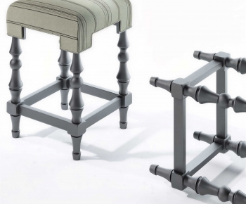 Retro Style Stool-ID:419312957