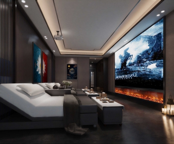 Modern Audiovisual Room-ID:956909799
