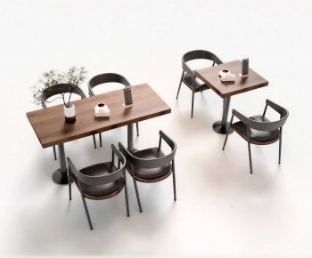 Modern Dining Table And Chairs-ID:959939002