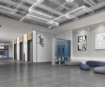 Modern Office Reception Desk-ID:101070416