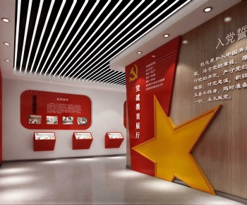 New Chinese Style Exhibition Hall-ID:978190947