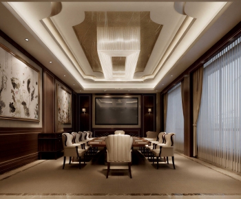 New Chinese Style Meeting Room-ID:793915036
