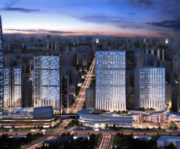 Modern Architectural Bird's-eye View Planning-ID:356561906