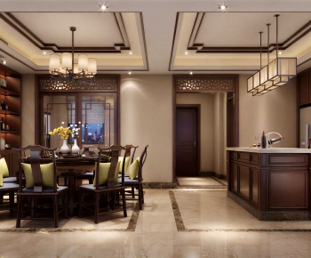 New Chinese Style Dining Room-ID:315259934
