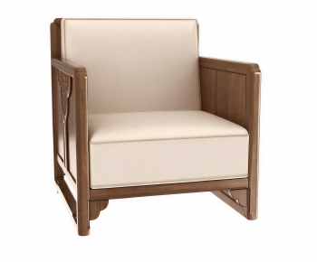 New Chinese Style Single Sofa-ID:147984988