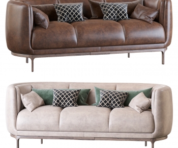 Modern Three-seat Sofa-ID:546341907