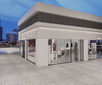 Modern Facade Element-ID:912966974
