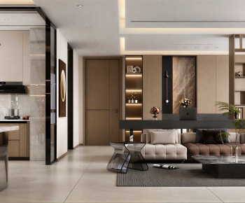 Modern A Living Room-ID:979212056