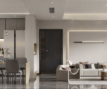 Modern A Living Room-ID:994066955