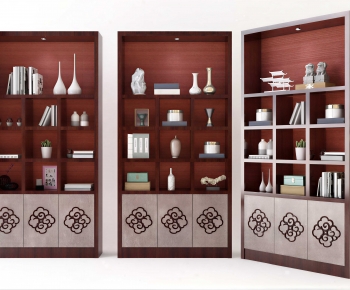New Chinese Style Bookcase-ID:799652109