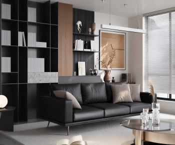 Modern A Living Room-ID:189209944