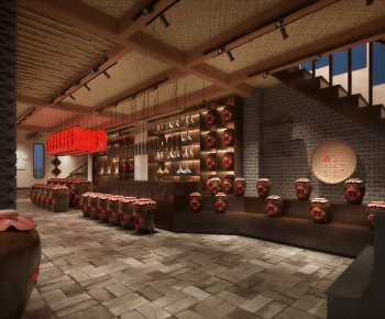 New Chinese Style Exhibition Hall-ID:603965047