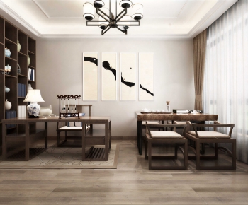 New Chinese Style Tea House-ID:162518982