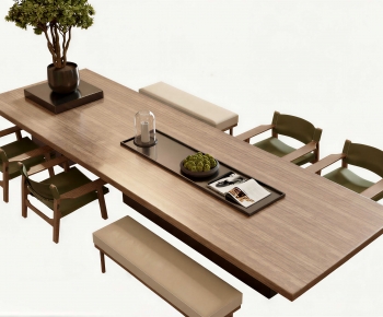 Modern Dining Table And Chairs-ID:316823969