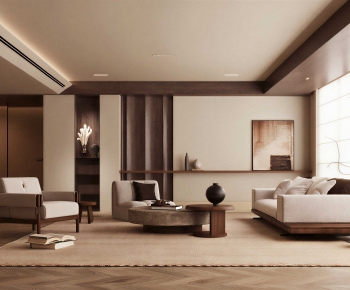 Modern A Living Room-ID:504679772