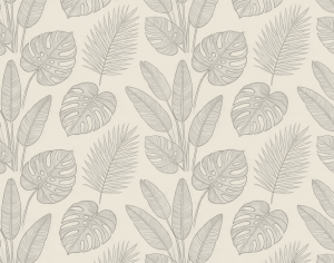 ModernAnimal And Plant Pattern Wallpaper