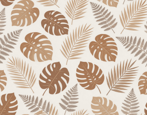 ModernAnimal And Plant Pattern Wallpaper