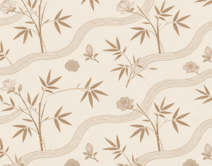 ModernAnimal And Plant Pattern Wallpaper