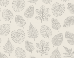 ModernAnimal And Plant Pattern Wallpaper