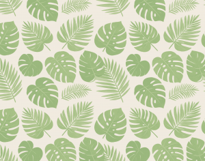ModernAnimal And Plant Pattern Wallpaper