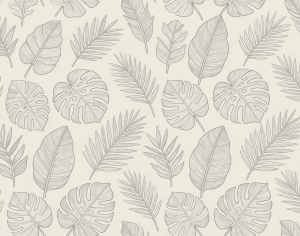 ModernAnimal And Plant Pattern Wallpaper