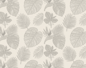 ModernAnimal And Plant Pattern Wallpaper