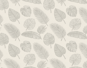 ModernAnimal And Plant Pattern Wallpaper