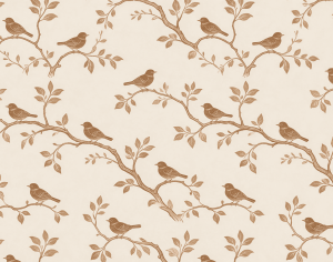 ModernAnimal And Plant Pattern Wallpaper