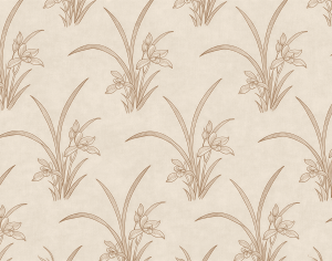 ModernAnimal And Plant Pattern Wallpaper