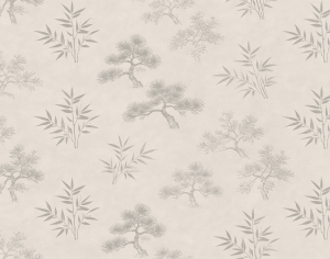 ModernAnimal And Plant Pattern Wallpaper