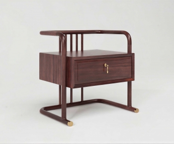 New Chinese Style Bedside Cupboard-ID:657319071