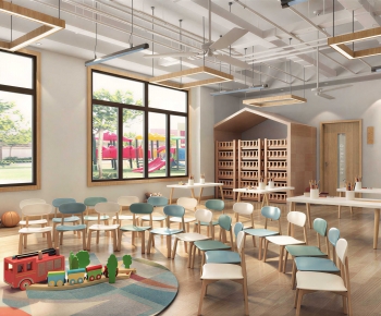 Modern Kindergarten Classrooms-ID:655929096
