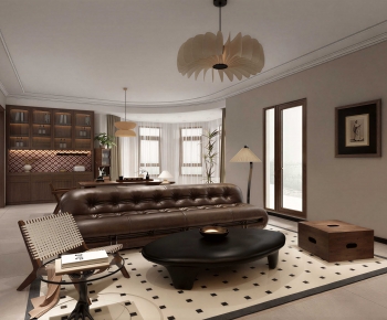 Modern A Living Room-ID:205878029